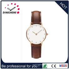 2015 Promotional Japan Movt Gold Watches for Women (DC-1092)
